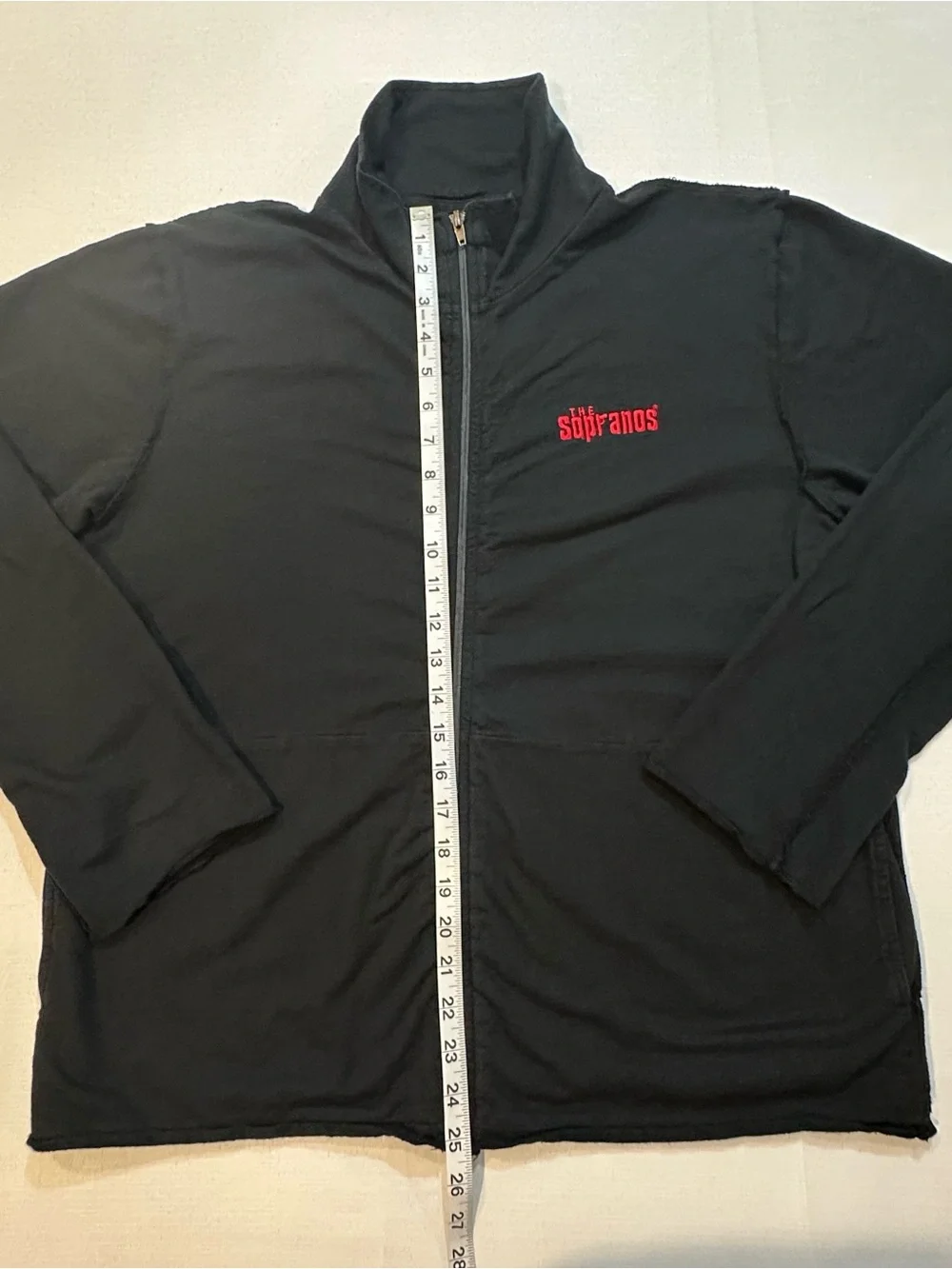 The Sopranos HBO Zip Track Jacket Large Made USA